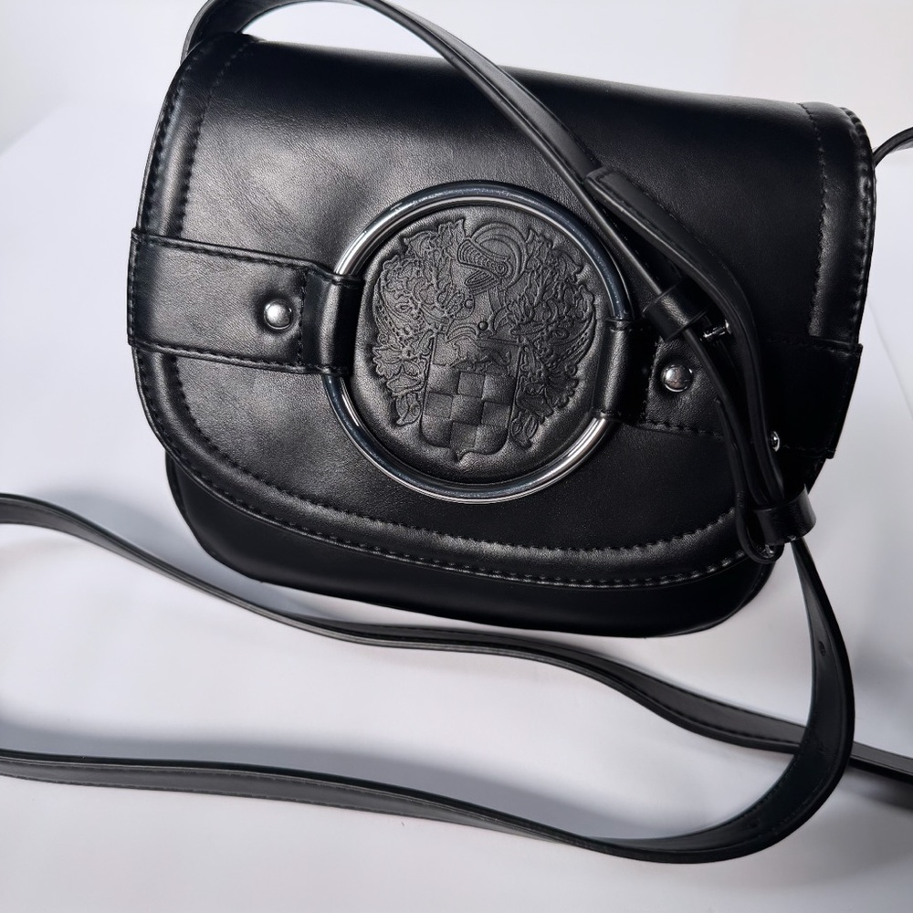 Vince Camuto Gordi Vegan Leather Crossbody Handbag Nwot View 2